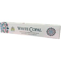 Благовония White Copal Pure & Natural Premium Incense Sticks (Белый копал),15 гр. Himalaya Incense